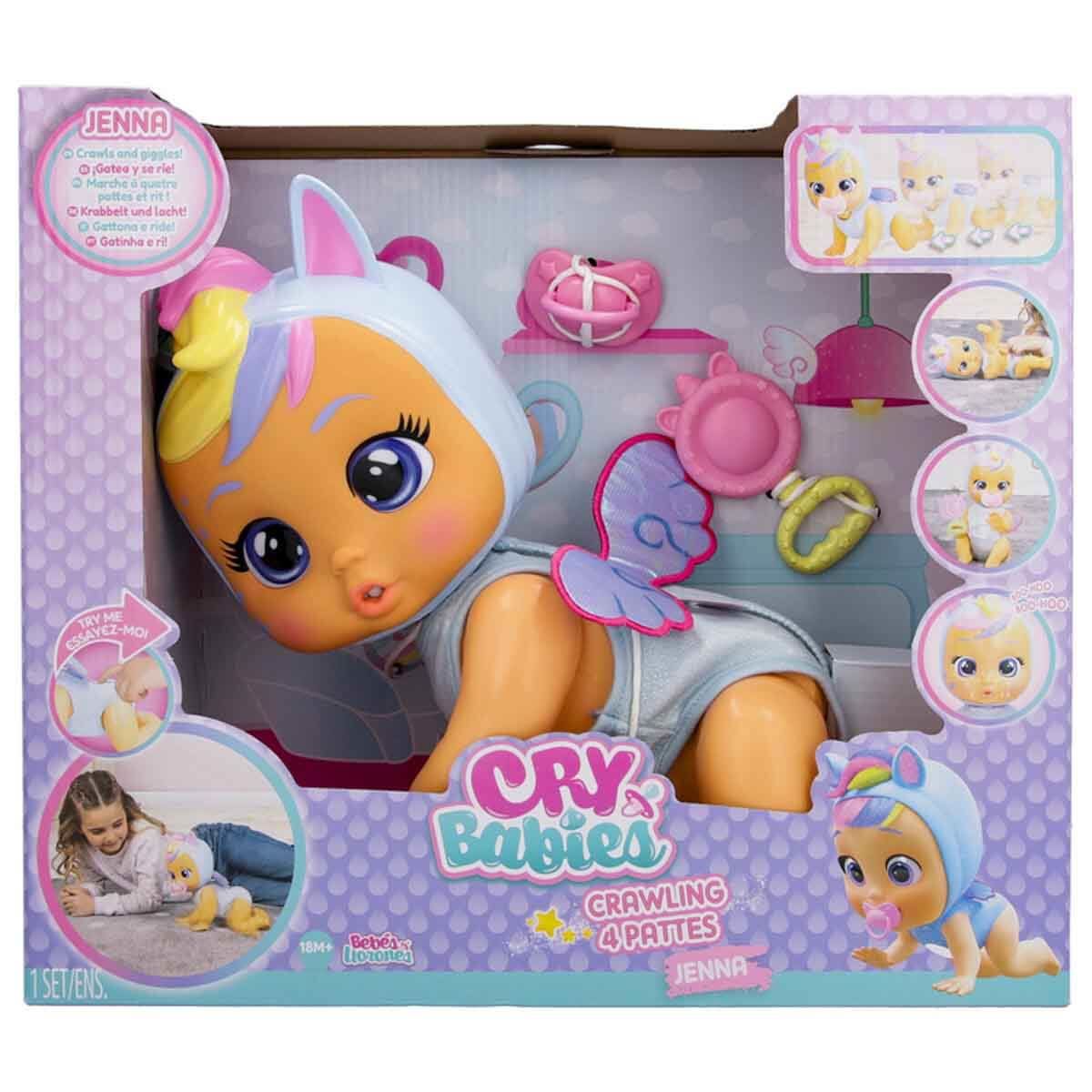 Cry Babies Ağlayan Bebekler Emekleyen Jenna