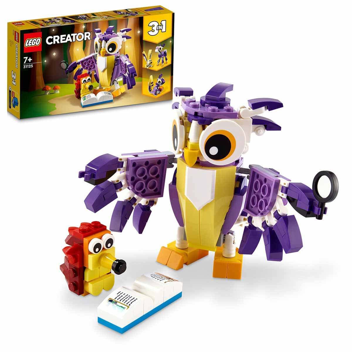 LEGO Creator 3’ü 1 arada Fantastik Orman Yaratıkları 31125