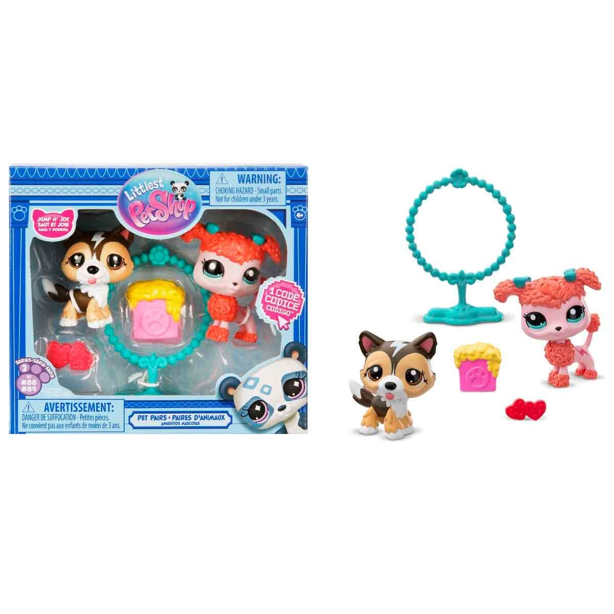 Littlest Pet Shop Minişler 2’li Figür Seti S2 Shetland Çoban Köpeği Ve Poodle Köpek