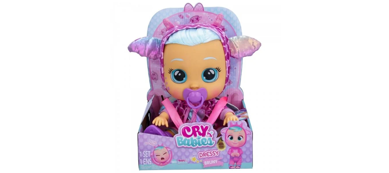 Cry Babies Dressy Ağlayan Bebekler Brunny