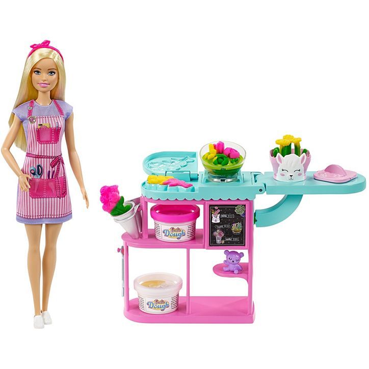 Barbie Çiçekçi Bebek ve Oyun Seti