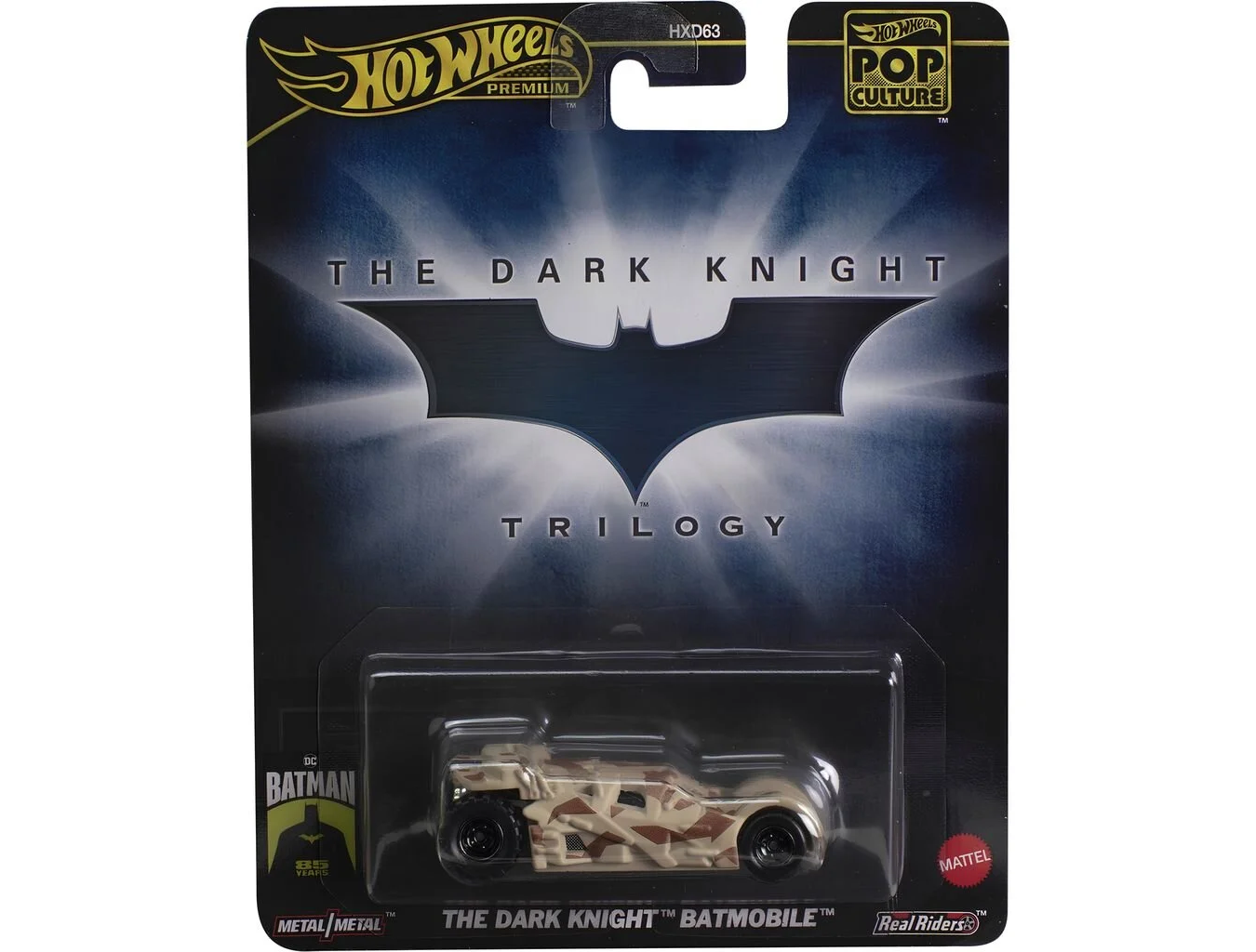 Hot Wheels Premium Pop Culture The Dark Knight Batmobile