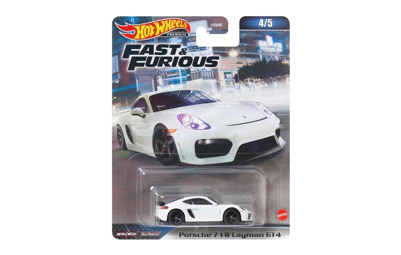Hot Wheels Premium Fast&Furious Porsche 718 Cayman GT4