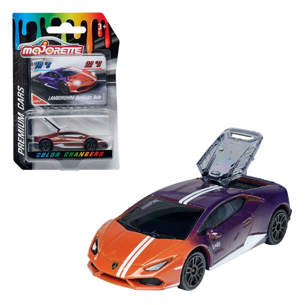 Majorette Renk Değiştiren Arabalar Lamborghini Huracan Avio