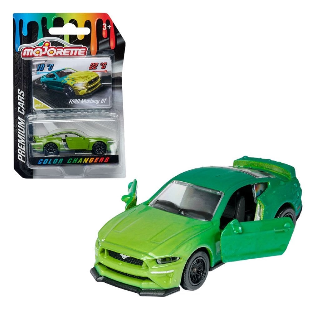 Majorette Renk Değiştiren Arabalar Ford Mustang GT