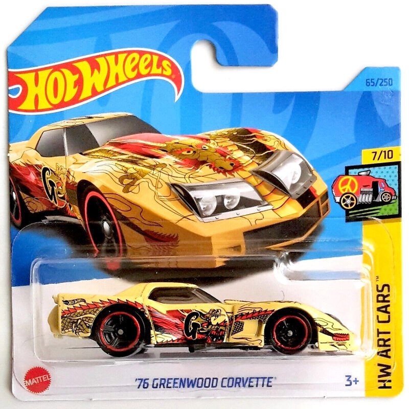 Hot Wheels Tekli Arabalar '76 Greenwood Corvette