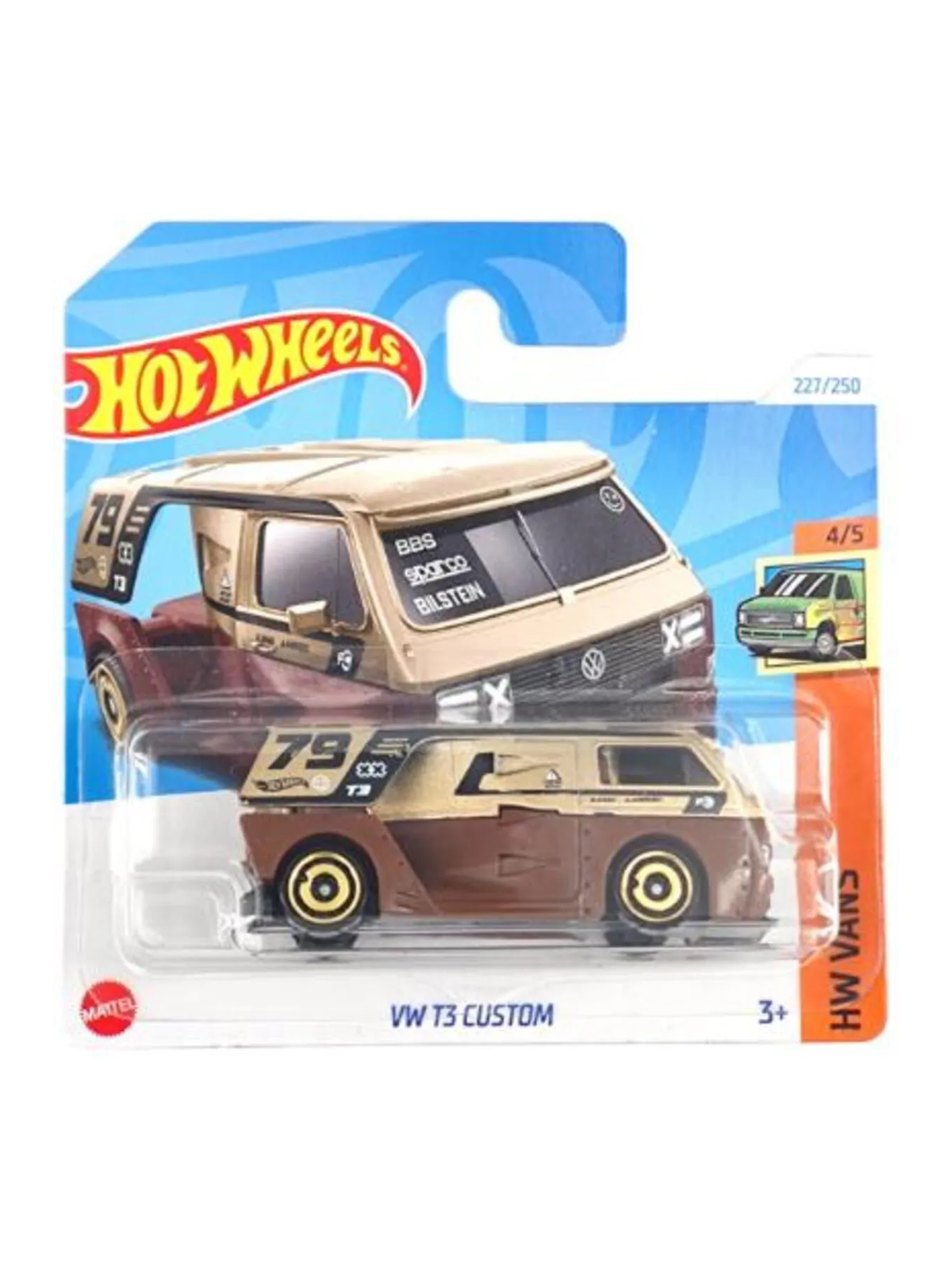 Hot Wheels Tekli Araçlar VW T3 Custom