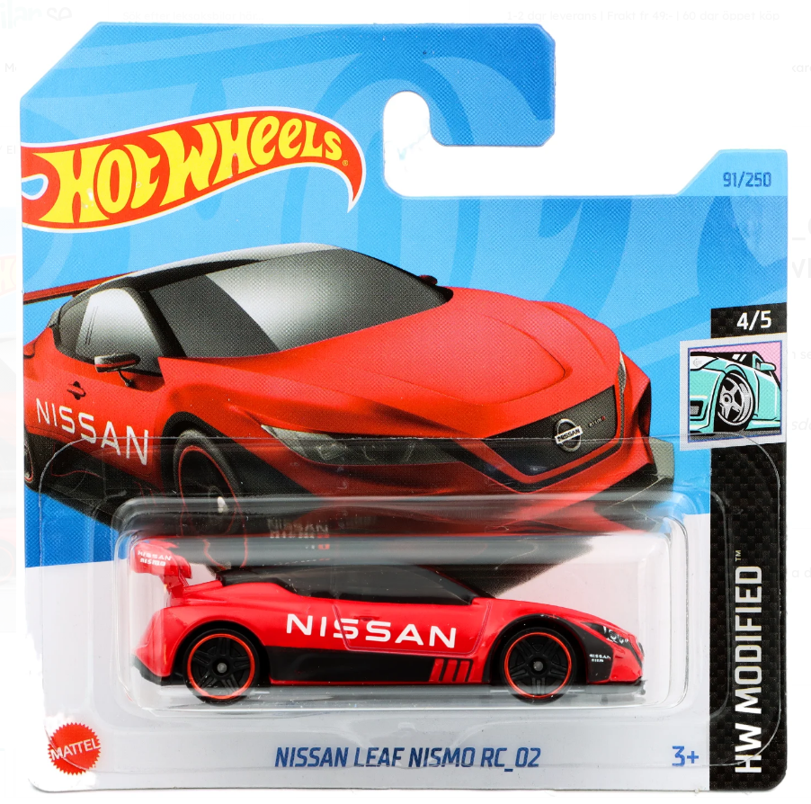 Hot Wheels Tekli Araçlar Nissan Leaf Nismo RC_02