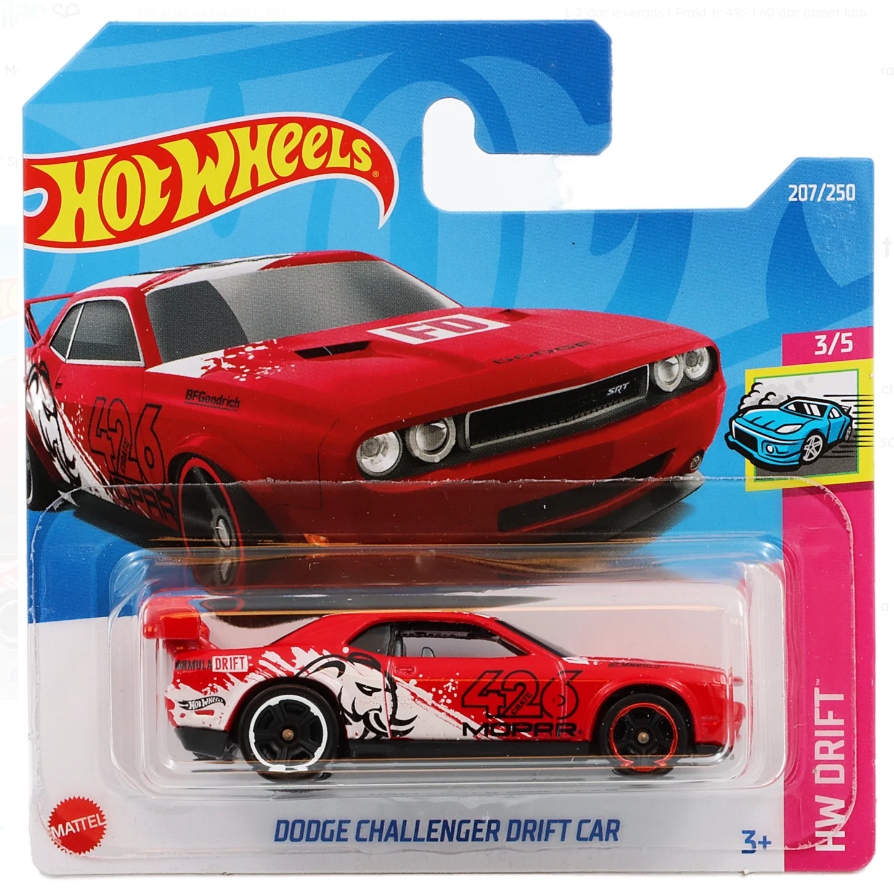 Hot Wheels Tekli Araçlar Dodge Challenger Drift Car