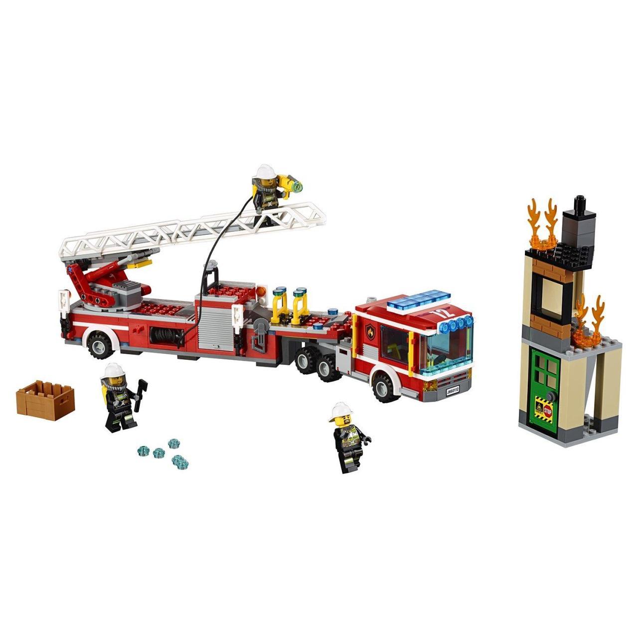 Wange İtfaiye Seti 431 Parça Lego Yapım Seti