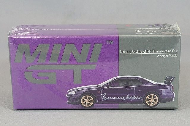 Mini GT 1:64 Nissan Skyline GT-R (R34) Tommykaira R-z Midnight Purple
