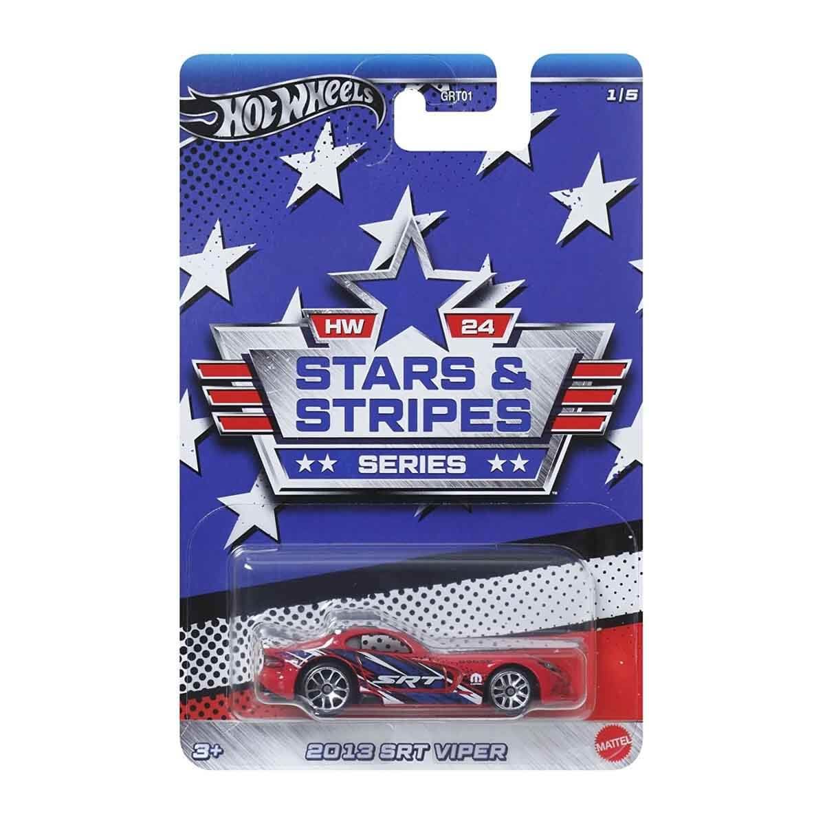 Hot Wheels Stars&Stripes Uzun Kart 2013 SRT Viper