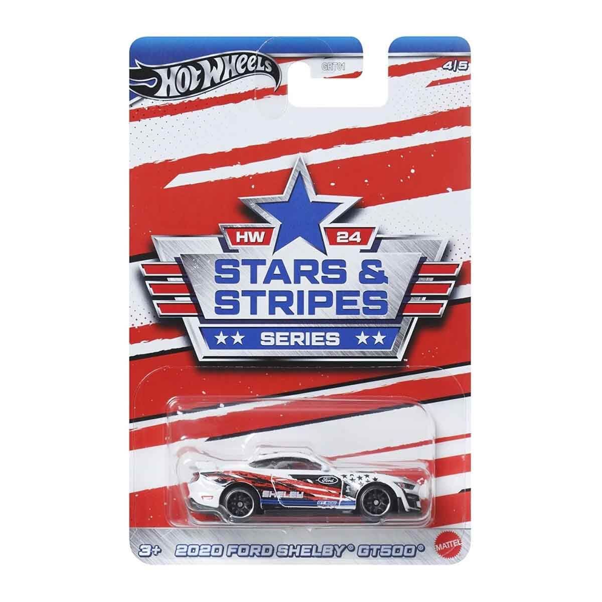 Hot Wheels Stars&Stripes Uzun Kart 2020 Ford Shelby GT500