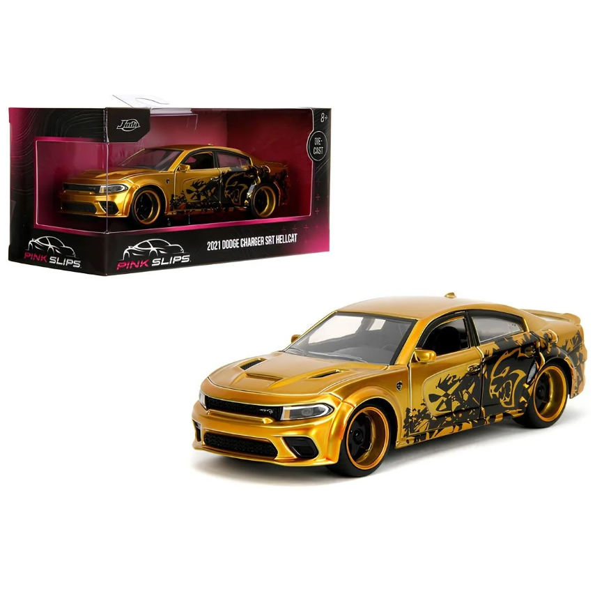 Jada 1:32 Pink Slips 2021 Dodge Charger Srt Hellcat