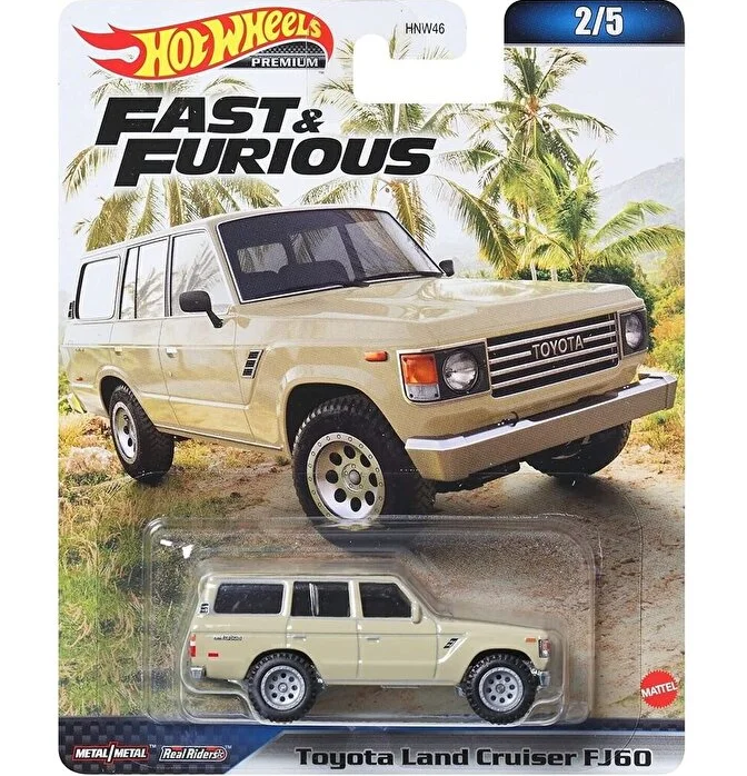 Hot Wheels Premium Fast and Furious Mix2 Toyota Land Cruiser FJ60