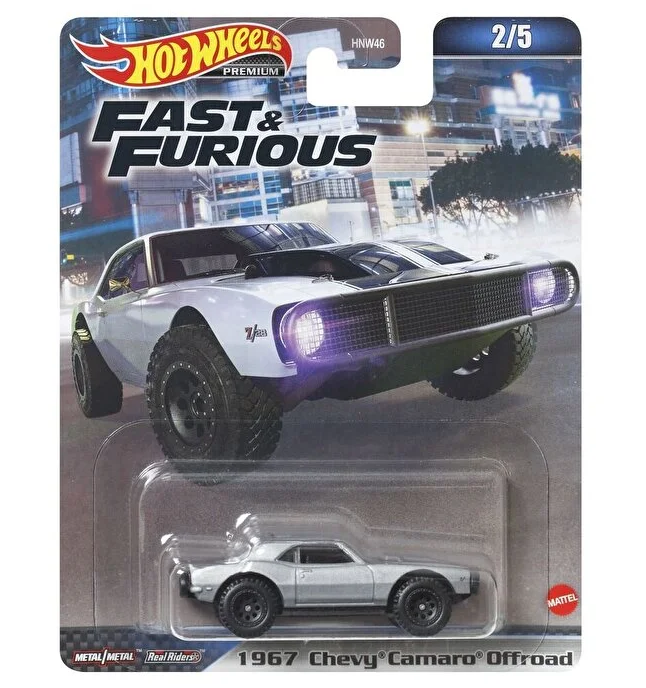 Hot Wheels Premium Fast and Furious 1967 Chevy Camaro Offroad