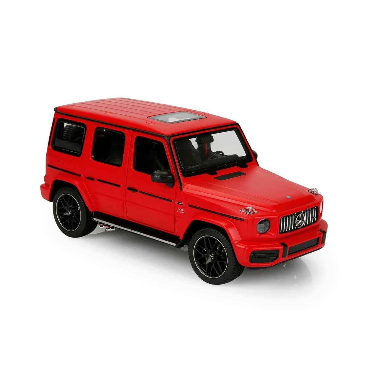 Rastar 1:14 Mercedes Benz G 63 AMG Uzaktan Kumandalı Işıklı Araba-Kırmızı