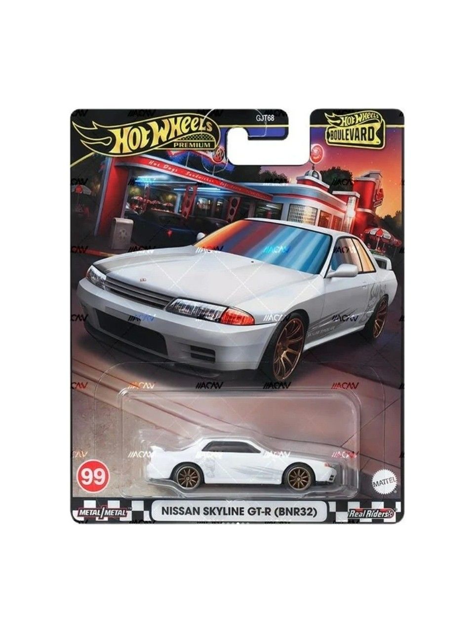 Hot Wheels Premium Boulevard Nissan Skyline GT-R (BNR32)