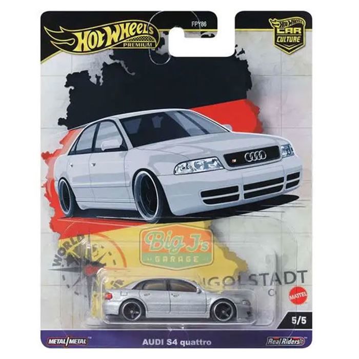 Hot Wheels Premium Audi S4 Quattro HRV81