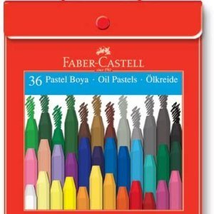 Faber Castell 36 Renk Plastik Çantalı Pastel Boya