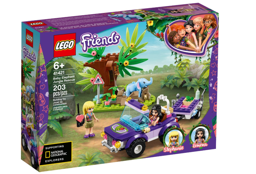 LEGO Friends Yavru Fil Kurtarma Operasyonu