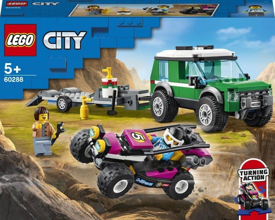 LEGO City Great Vehicles Yarış Arabası Taşıma Aracı