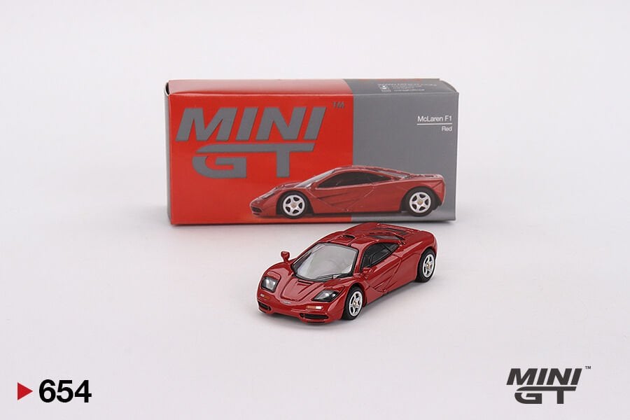 Mini Gt 1:64 McLaren F1 Red