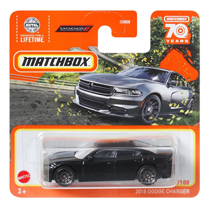 Matchbox Tekli Arabalar 70. Yıl Özel 2018 Dodge Charger
