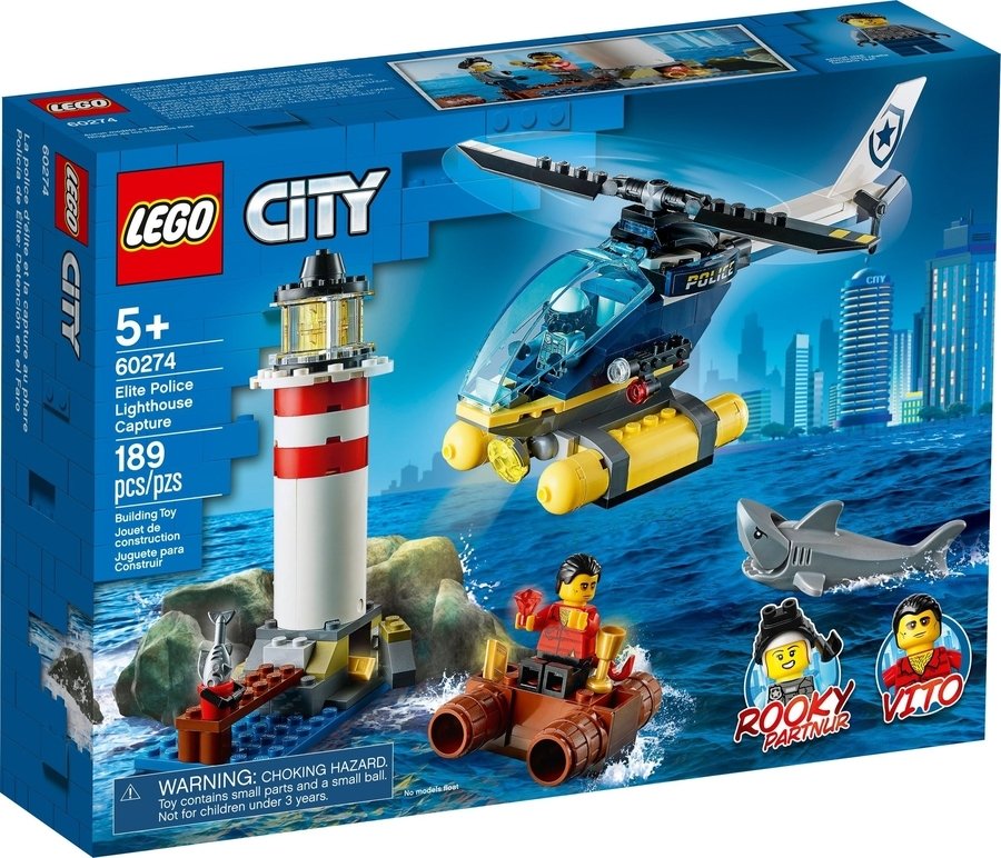 LEGO City Elit Polis Deniz Feneri Operasyonu