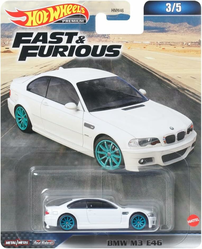 Hot Wheels Premium Fast and Furious BMW M3 E46