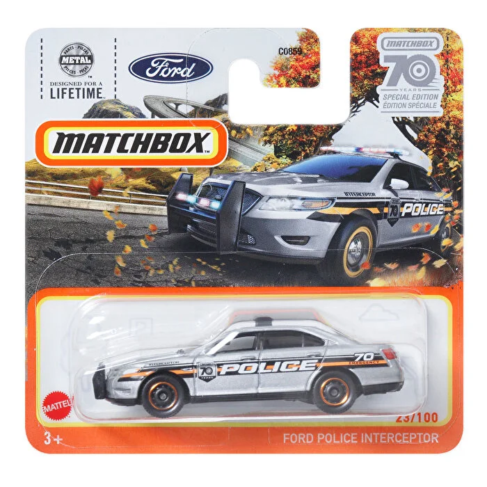 Matchbox Tekli Arabalar 70. Yıl Özel Ford Police Interceptor