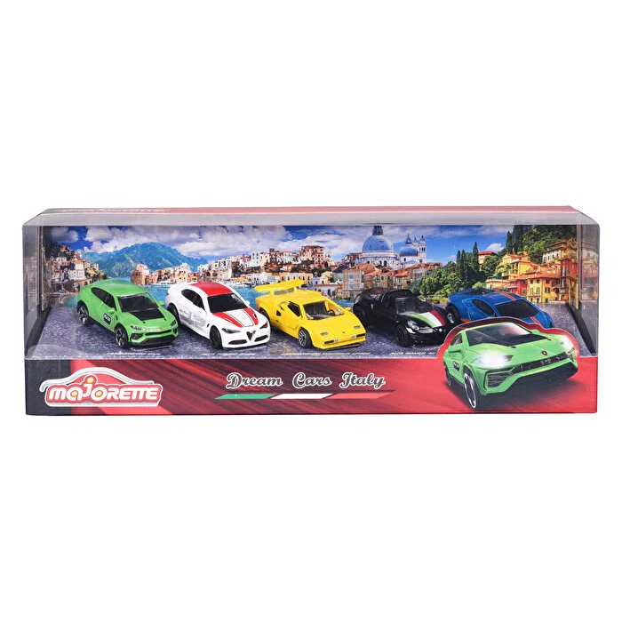 Majorette Dream Cars Italy 5'li Hediye Seti