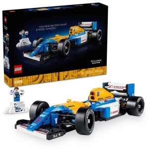 LEGO Icons Williams Racing FW14B ve Nigel Mansell 10353 - Yetişkinler için Koleksiyonluk Yaratıcı Model Yapım Seti
