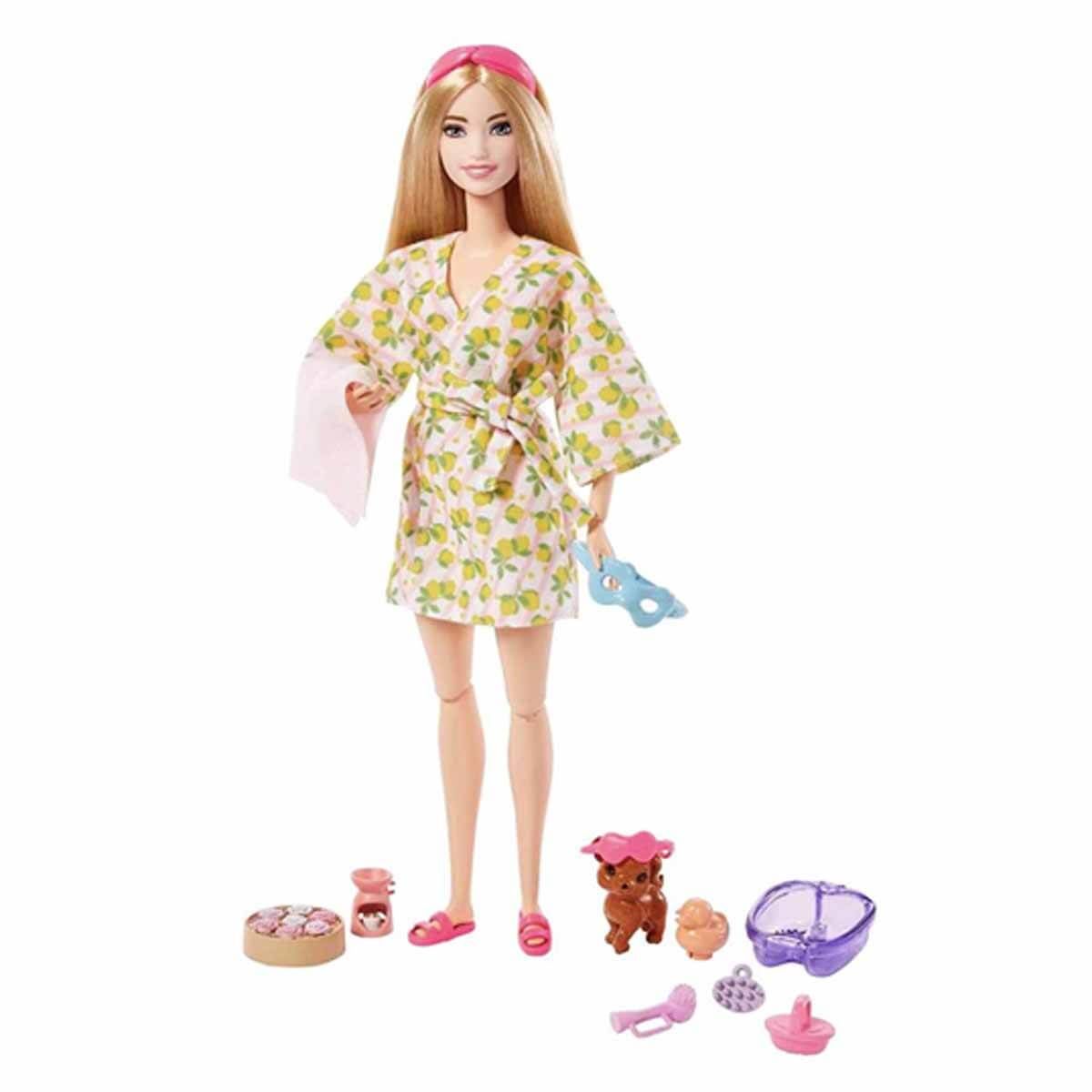 Barbie Spa Günü Bebekleri Bakım Zamanı