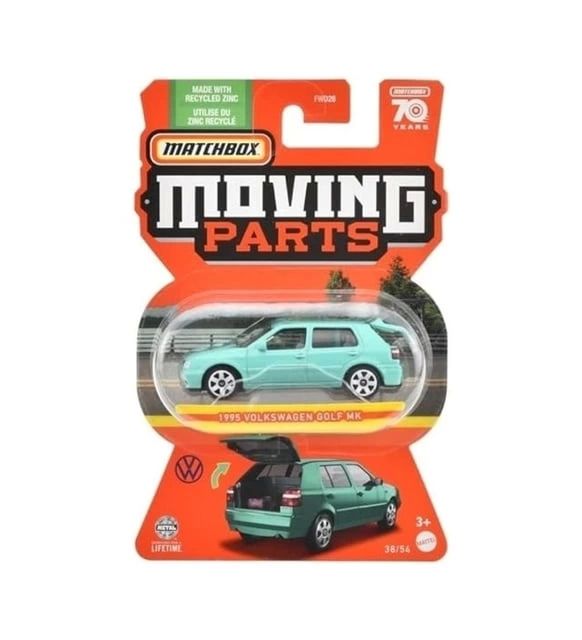 Matchbox Premium Açılır Parça Arabalar Serisi '95 Volkswagen Golf MK