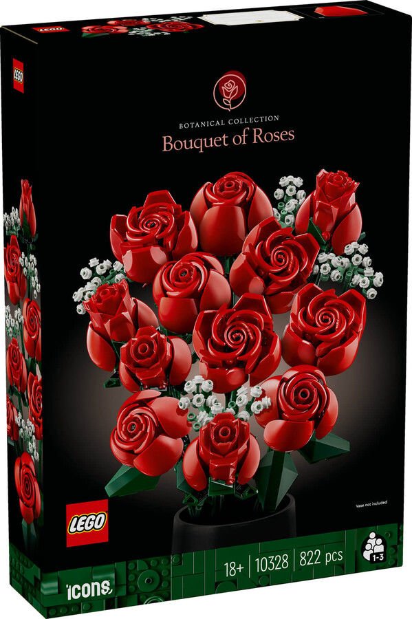 LEGO Icons Gül Buketi 10328