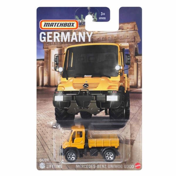 Matchbox Almanya Araçları Serisi HVV05 Mercedes-Benz Unimog U300
