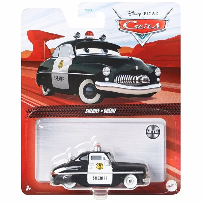 Cars Sheriff Karakter Araç