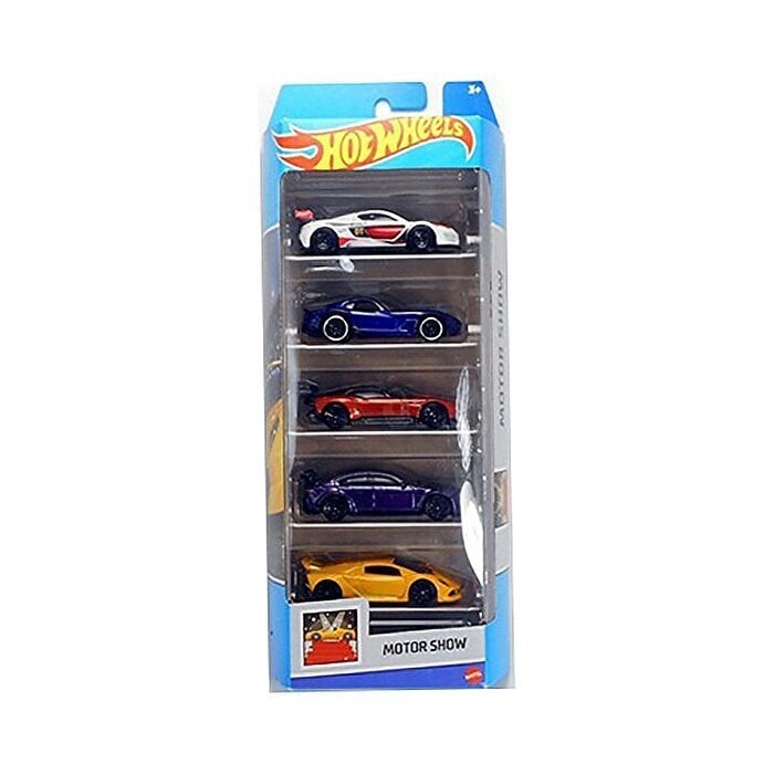 Hot Wheels Beşli Araba Seti HFV80 Motor Show