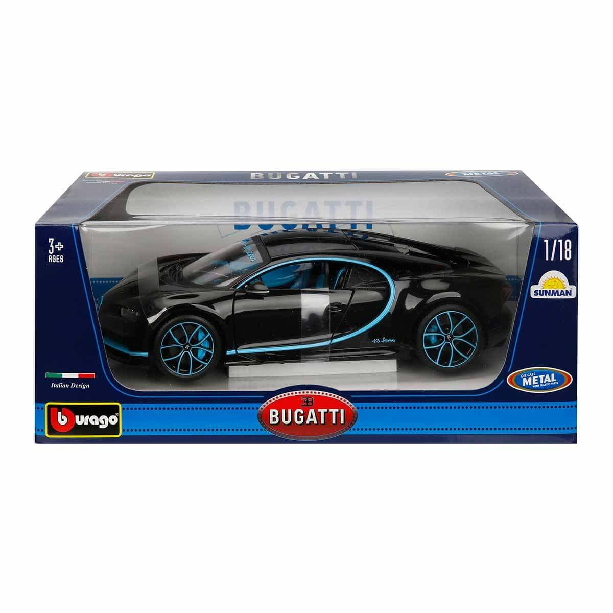 Burago 1:18 Bugatti Chiron 42 Seconds Model Araba