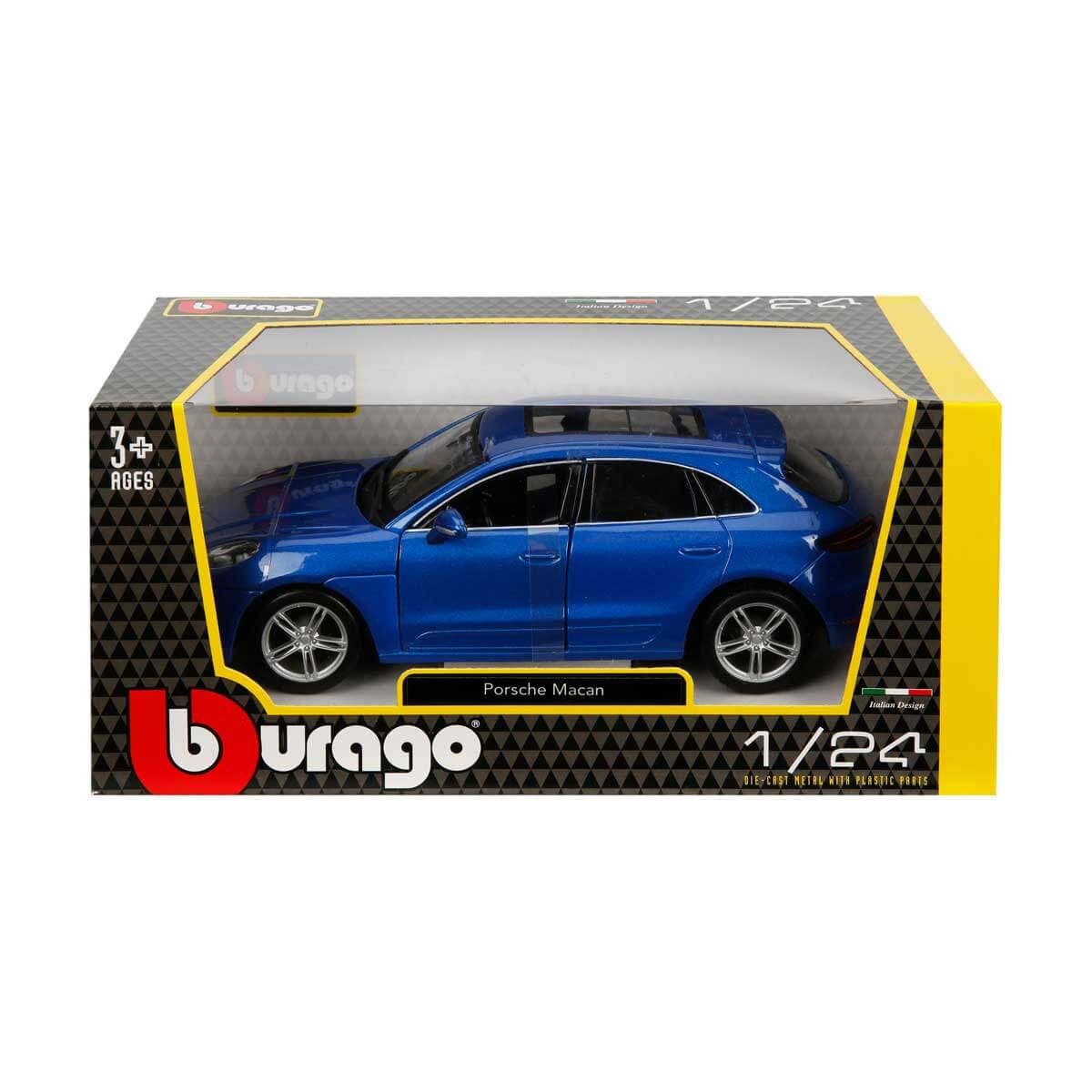 Burago 1:24 Porsche Macan Model Araba Mavi