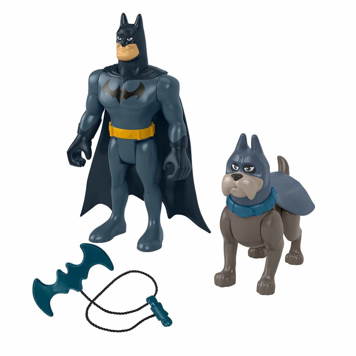 Imaginext DC League of Super Pets Kahramanlar ve Hayvanlar Batman&ace