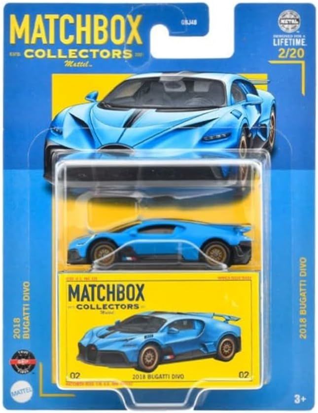 Matchbox Premium Arabalar Bugatti 2018 Bugatti Divo