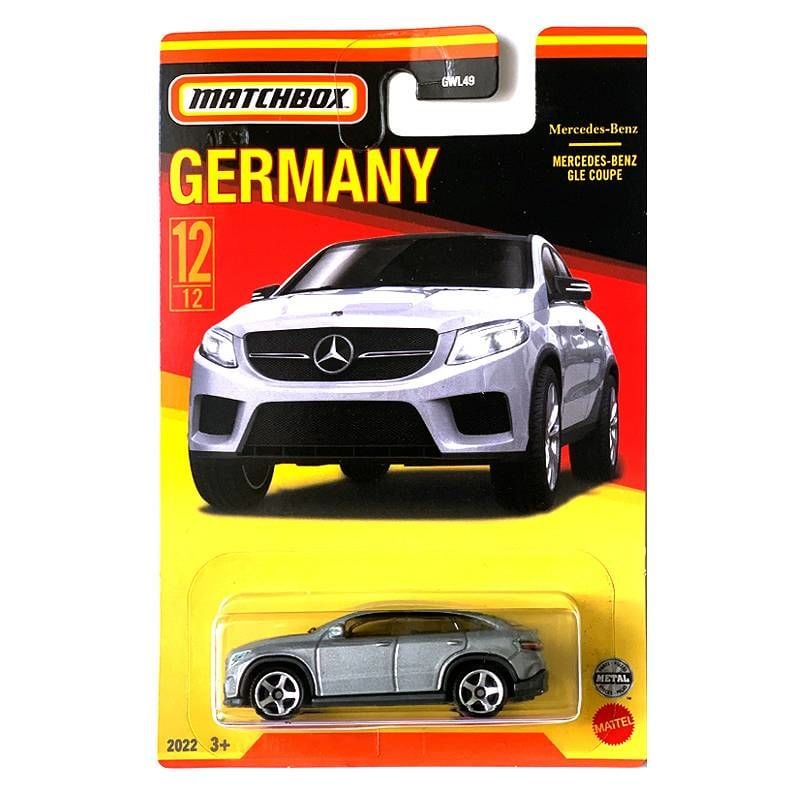 Matchbox Almanya Araçları Serisi HFH55 Mercedes-Benz GLE Coupe