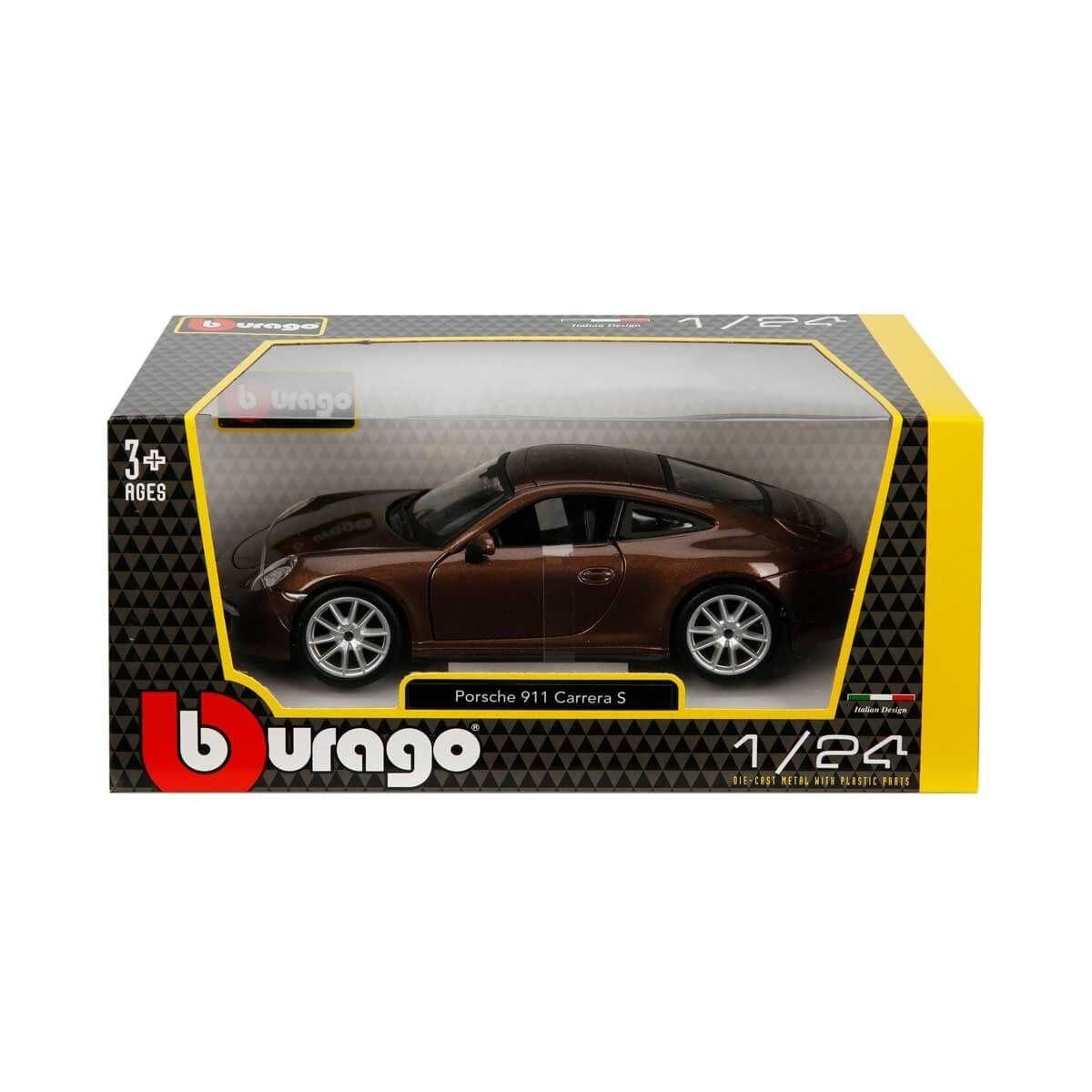 Burago 1:24 Porsche 911 Carrera S Model Araba