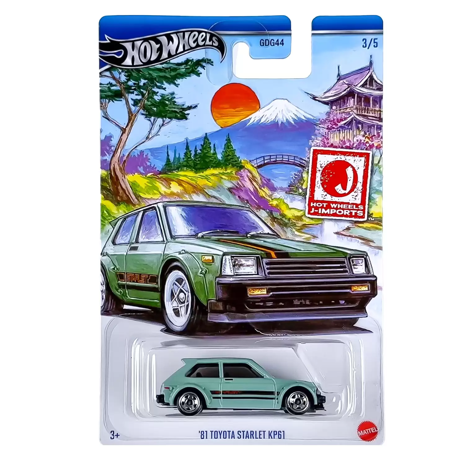 Hot Wheels Japon Serisi 1981 Toyota Starlet KP61