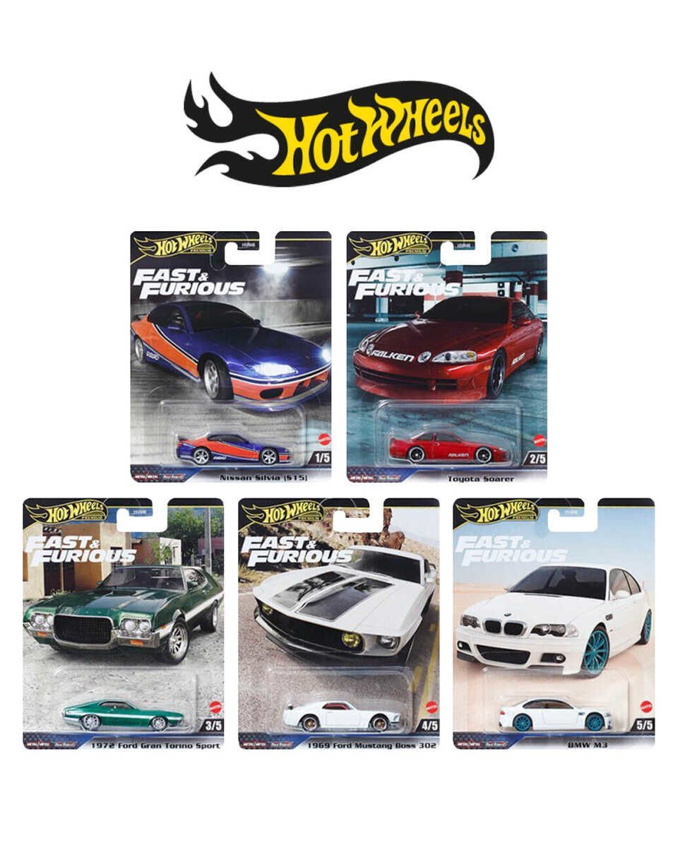 Hot Wheels Premium Fast & Furious 2024 Mix 2 Beşli Set