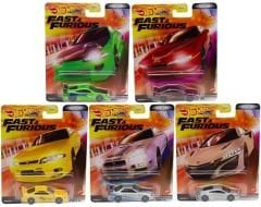Hot Wheels Premium DMC55 Fast & Furious Beşli Set