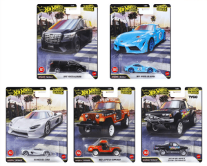 Hot Wheels Premium Boulevard Beşli Set GJT68-978H