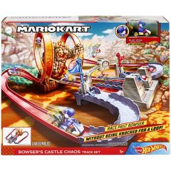 Hot Wheels MarioKart Bowserın Kalesinde Kaos